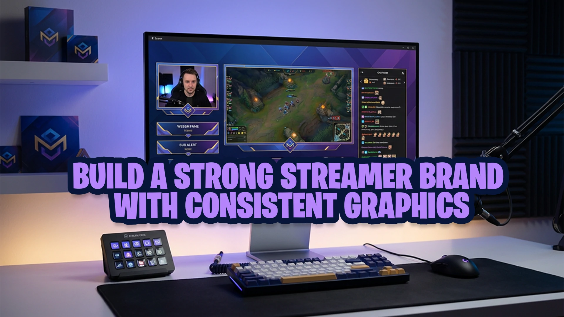 Build a Strong Brand as a Streamer with Consistent Graphics