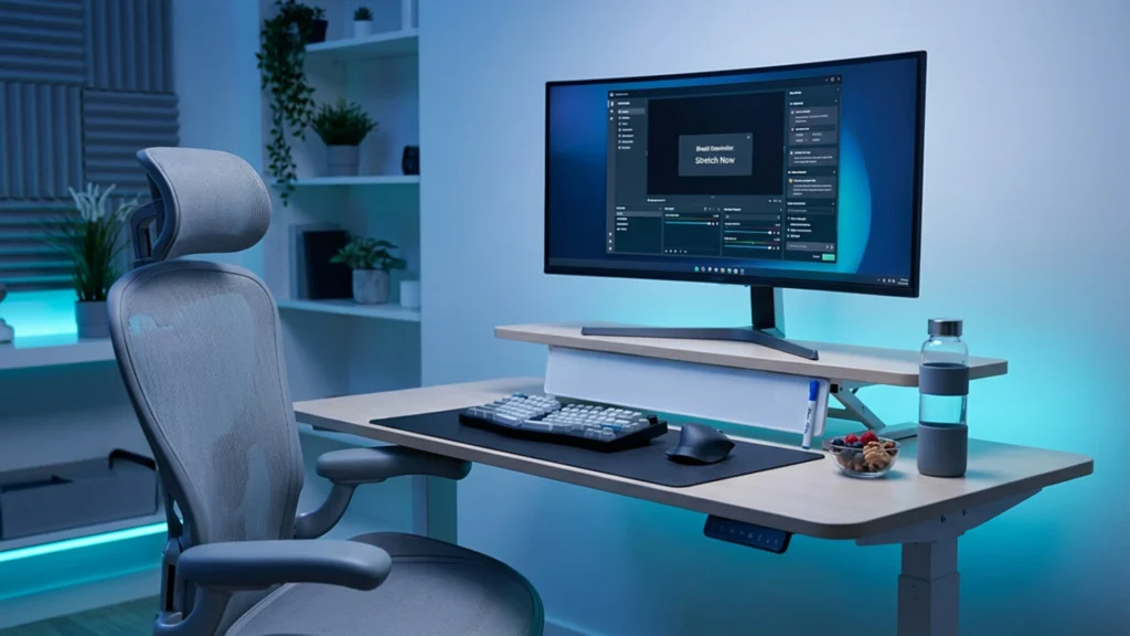 health and productivity tips for streamers