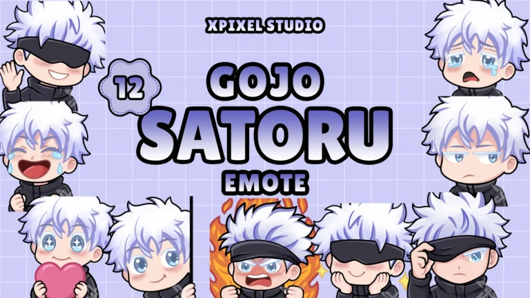 Chibi Gojo Satoru Emotes