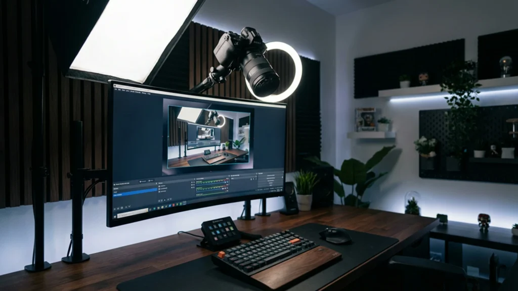 camera setup for streaming